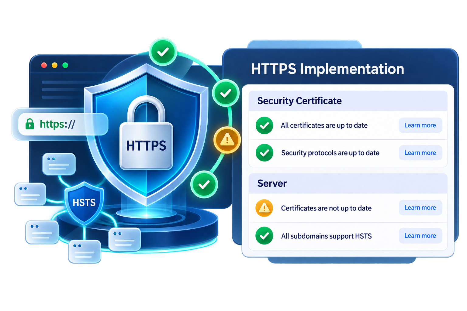 HTTPS SSL Security and Protocol Compliance Report