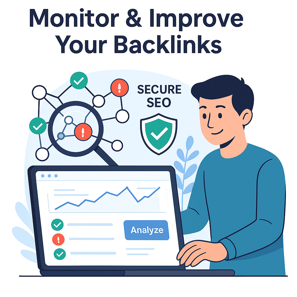 Backlink Audit Tool Illustration