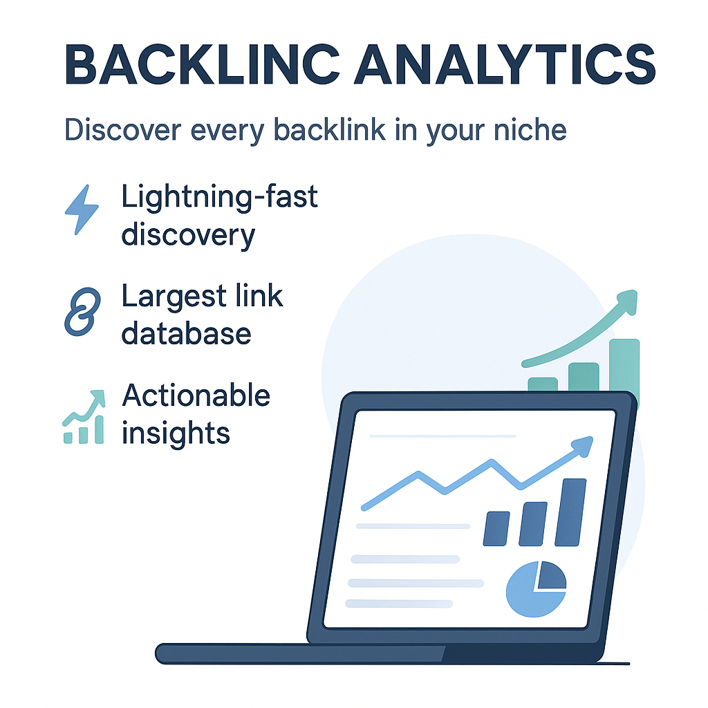 Backlink Analytics Tool Illustration